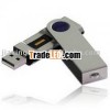 Swivel USB Flash Drive with Built-in Laser Light