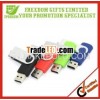 Fashional Style Top Quality Logo Printed Promotion Swivel USB Flash Drive