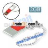 Hot Selling 32/16/8/4/2GB USB Flash Drive Thumb Disk with Necklace