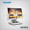 folding support 10.1" car dvr white touch monitor