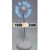 Message fan with 7 led
