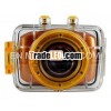720P HD sports water proof digital video camera with 2.0'' touch screen