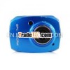 sports action water proof digital camera with 2.4'' touch screen and 1080p video wide angel 