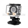 Hot 12Mp wifi Sports Camera Camcorder 1080p Full HD with App Available for Mobile Phones and Tablet 