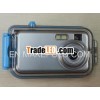 water proof digital caemra,  with waterproof case,  with screen,  gift caemra