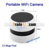 Cheap 0.3 Mega Pixel Portable WiFi Camera From China Factory Manufacturer