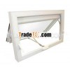 The french style PVC double glazed awing window awning windows with screen