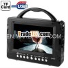 7 inch Wide-screen Portable TV Player / Multi-media Player Support FM Radio / TF Card / MP5 Film Pla
