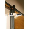 Modern sliding barn door hardware