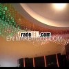 Contemporary wave decorative LED optic fiber ceiling lights ceiling lights 8colors changable