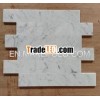 Italia polished bianco carrara white mable wall tile