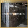 Brown marble slab Dark Emperador