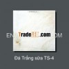 Milky white marble tile