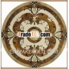 Popular Marble Floor Pattern Waterjet Marble Medallion