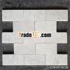 Polished 3*6 inch first class bianco carrara white marble subway tile