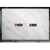 Milky marble slab