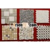 china white marble pebble tile by marble stone