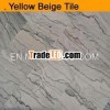 promotion of 600 X 600 X 18mm yellow beig marble wall tile