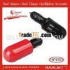 2013 super awesome factory wholesale 2000mAh car USB charger for promotion with CE&ROHS approved