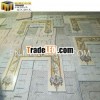 Luxury Flower design stone water jet border