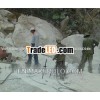 Pure white marble grade B