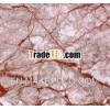 Stripe Red Marble Tile