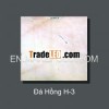 Pink marble tile