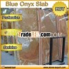 Natural blue onyx marble slab and tile price