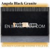 Manufacture Excellent Quality Natural angola black granite countertop