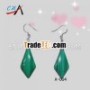 Hot Sale Natural Precious Green Malachite Ear Pendants