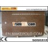 polished g562 maple red granite slab