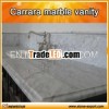 marble carrara white bathroom vanity top