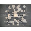 Cut Slices Round Tile Interlocking Natural Marble