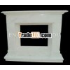 White Stone Fireplace MFE160