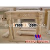 Stone Carved Fireplace