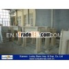 Beige Natural Marble Fireplace
