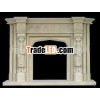Electrical marble fireplace surround