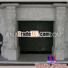 2012 new style carving cast iron fireplace insert