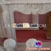 2012 new style carving stone fireplace surround