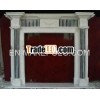 Mixed Color Natural Stone Royal Fireplace