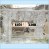 White Marble Bioethanol Fireplace