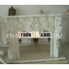 fireplace mantel