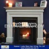 Indoor Decorative Cheap Contemporary Marble Fireplace Surround
