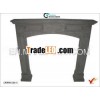 Farmhouse home decorative antique wooden fireplace