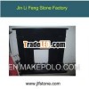 stone black marble bioethanol fireplace