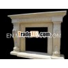 Hotsale French Style Stone Fireplace