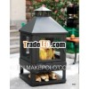 Mini outdoor chimney fireplace