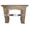 Shabby and chic fireplace
