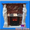 2012 new style carving stone fireplace mantel