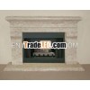 Wall mounted electric fireplace frame